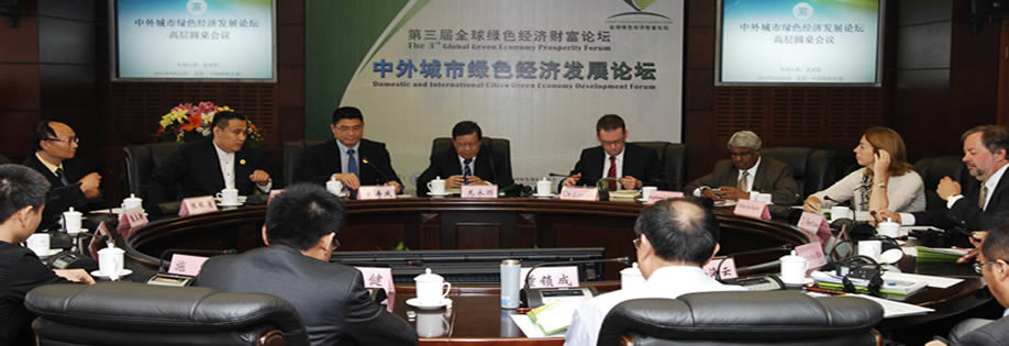 中外城市绿色经济发展圆桌会议